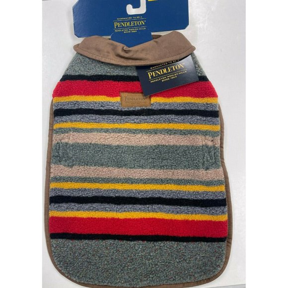 Pottery Barn Dog Pottery Barn Pendleton Heather Green Pet Coat